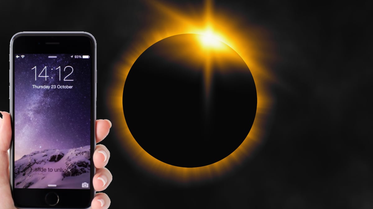 Solar eclipse 2024: iPhone app told me its exact time via my location — and showed a demo, too