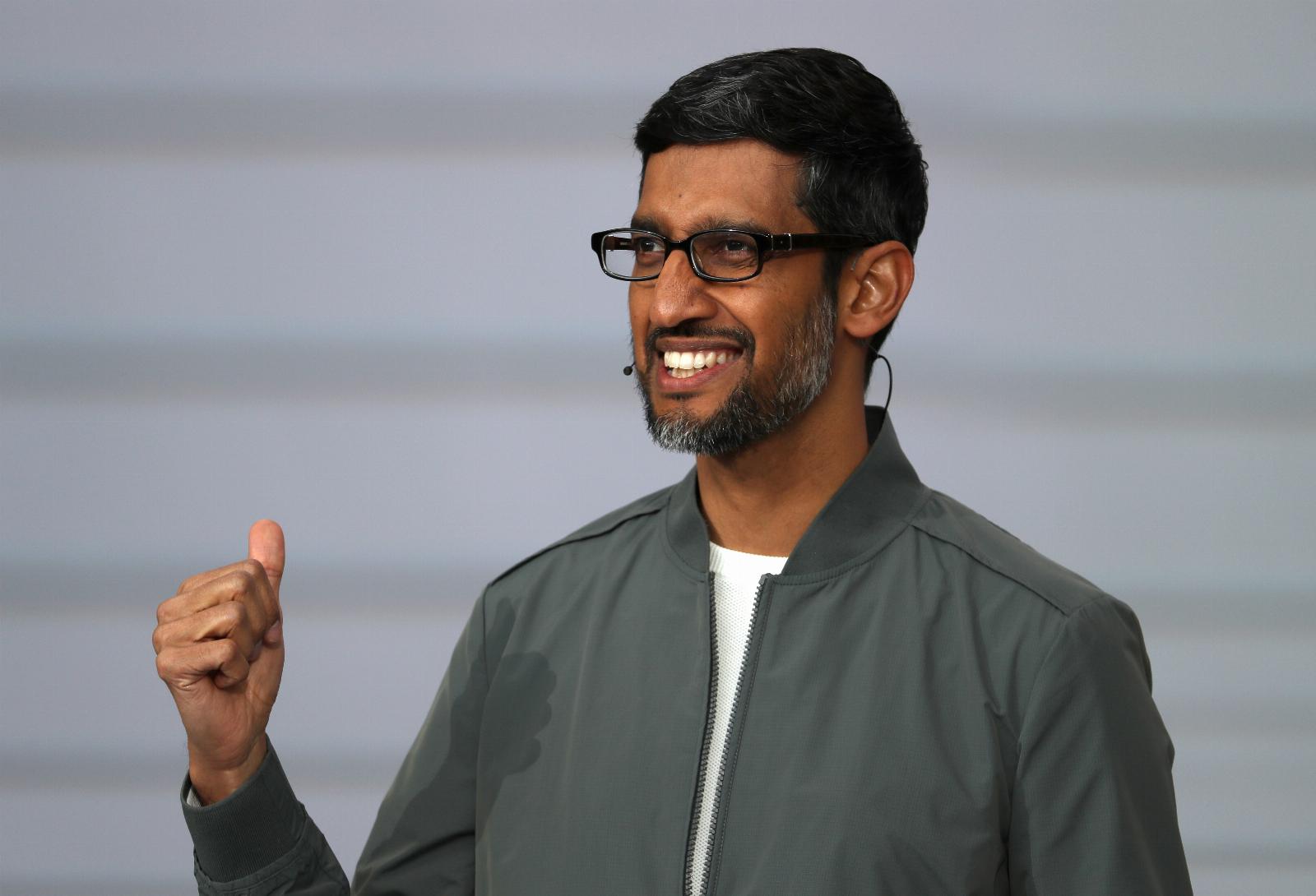 Sundar Pichai on the challenge of innovating in a huge company and what he’s excited about this year