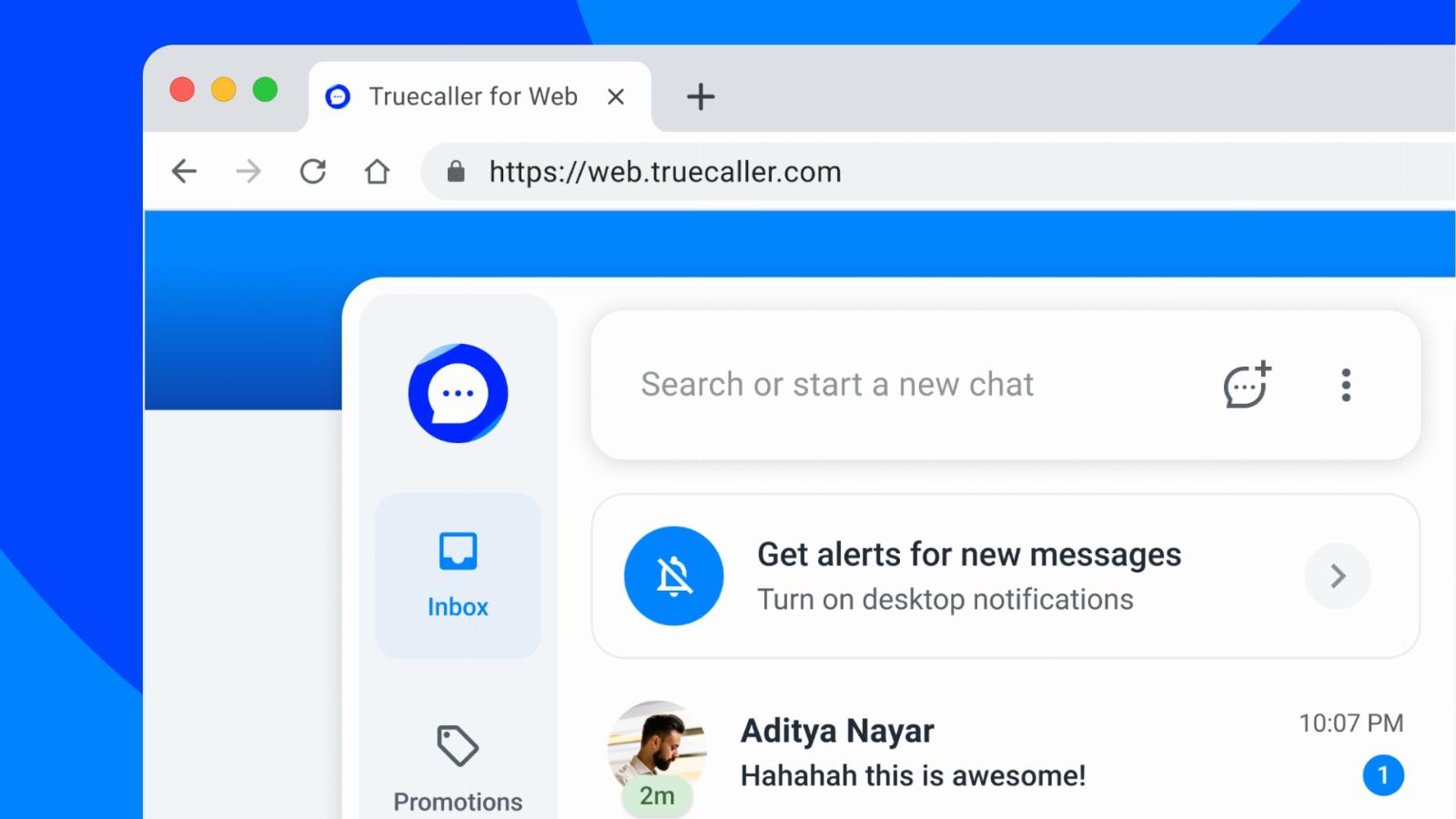 Truecaller launches a web client for its Android users