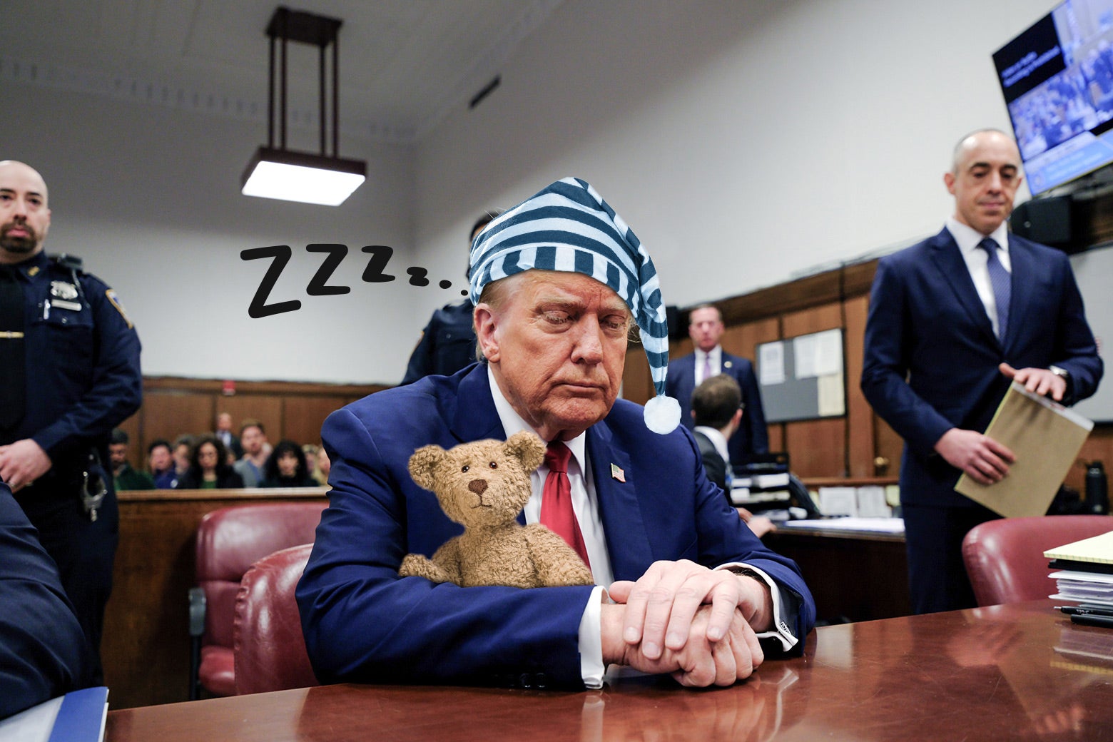 Why Donald Trump Keeps Falling Asleep in Court