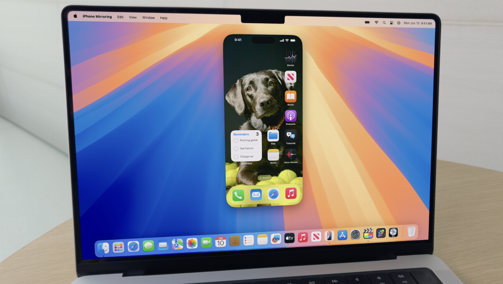 With macOS Sequoia, you can mirror your iPhone on your Mac