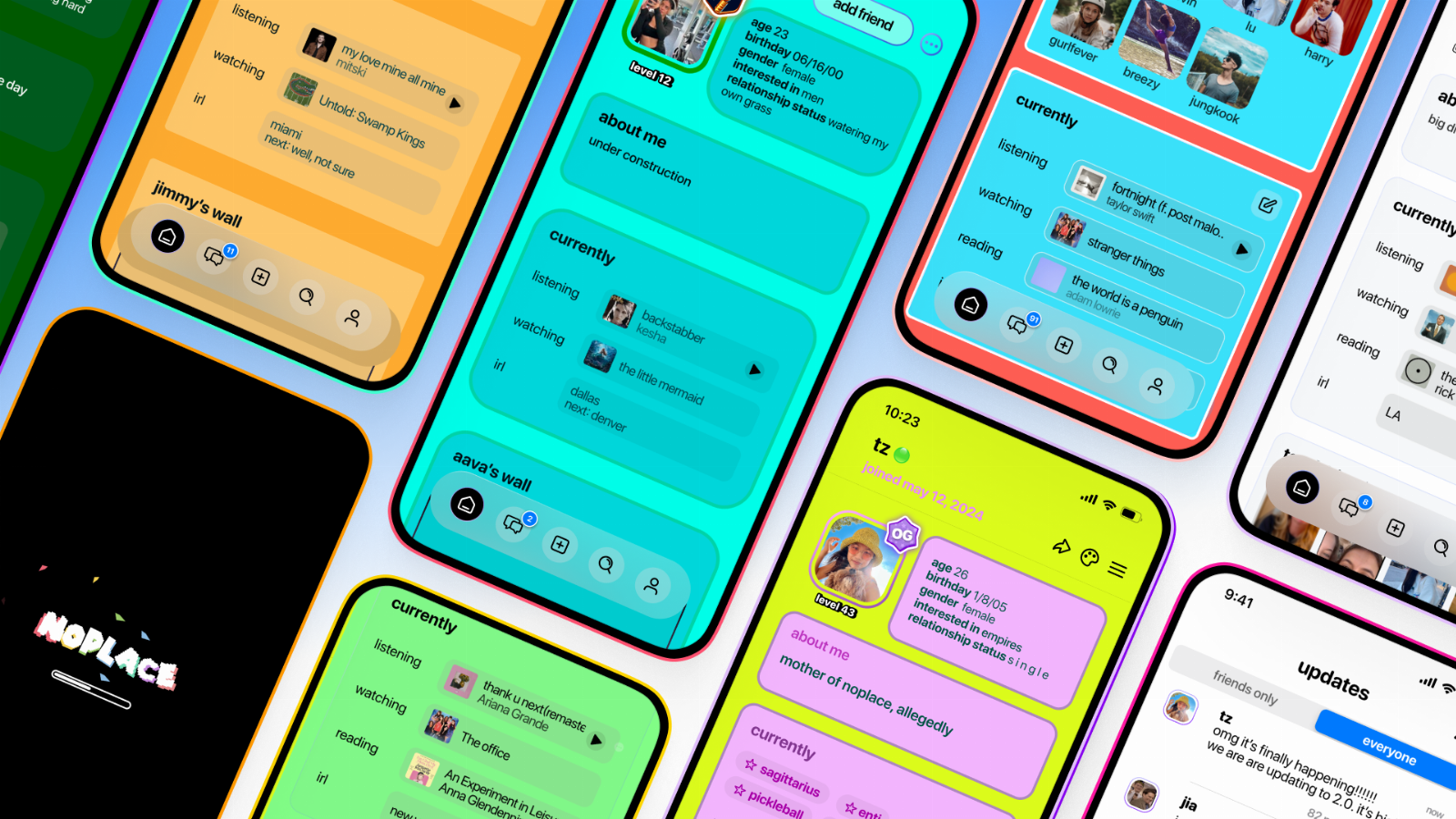 Noplace, a mashup of Twitter and MySpace for Gen Z, hits No. 1 on the App Store