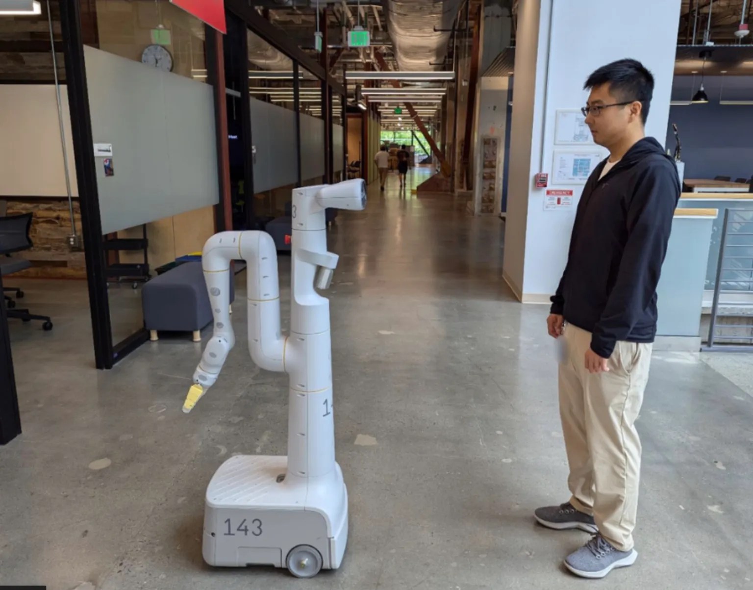 Watch a robot navigate the Google DeepMind offices using Gemini
