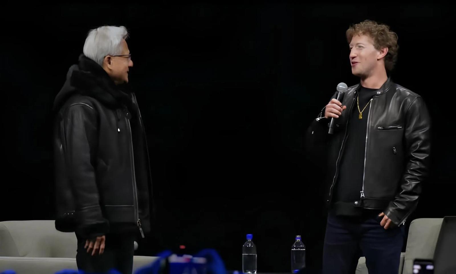 Huang and Zuckerberg swapped jackets at SIGGRAPH 2024 and things got weird