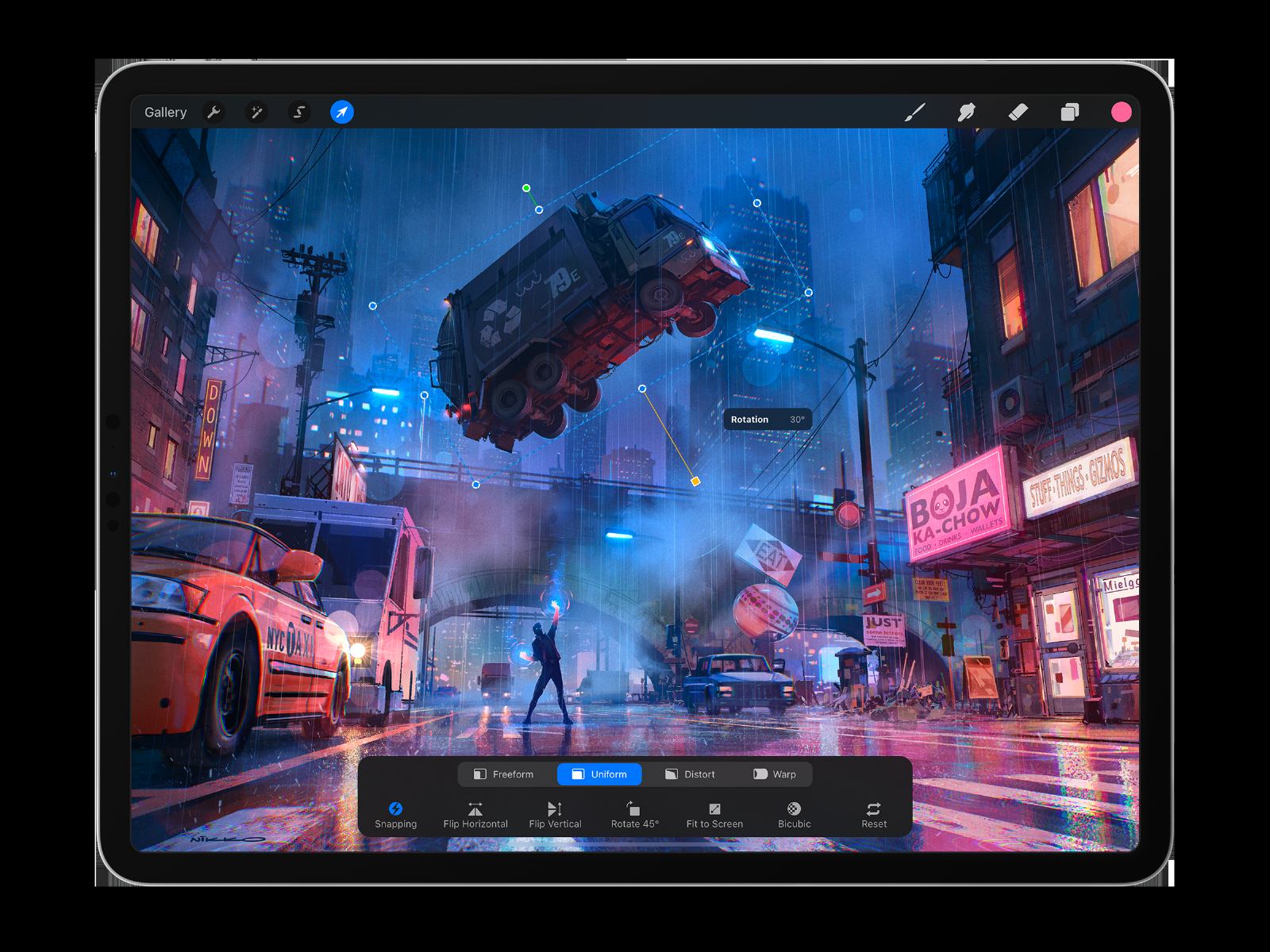 Procreate takes a stand against generative AI, vows to never incorporate the tech into its products