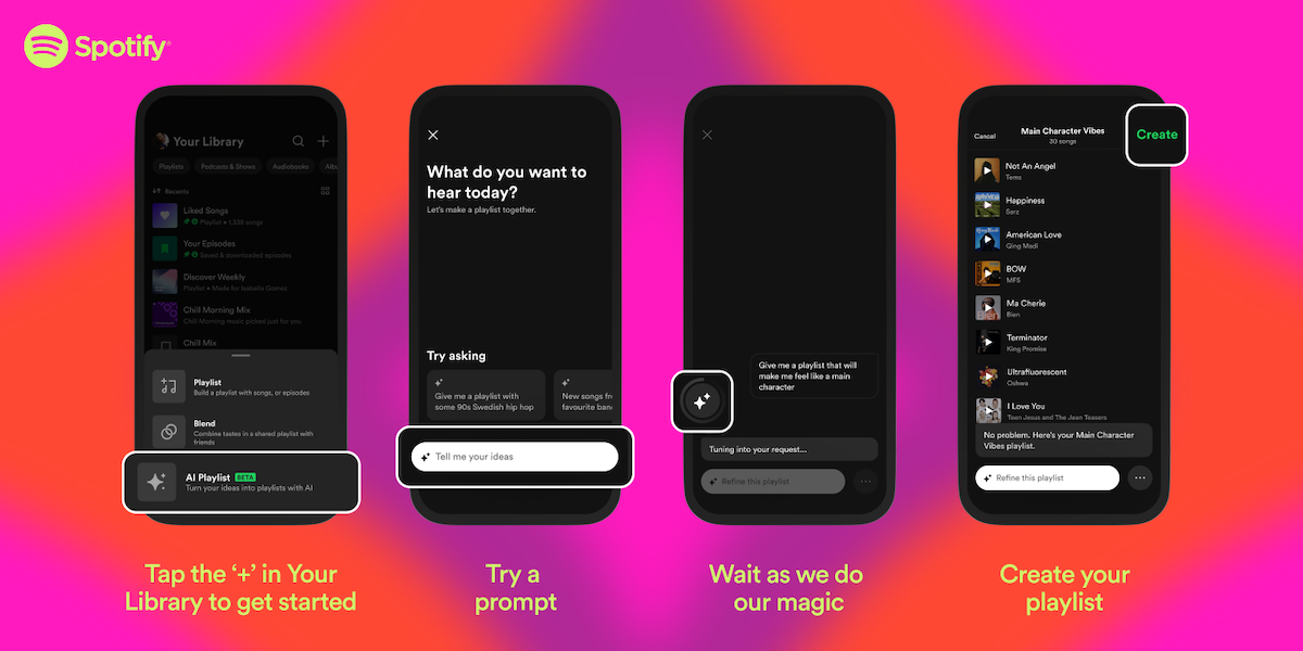 Spotify’s AI playlist feature rolls out to the US and more markets