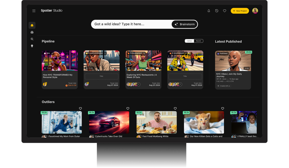 Spotter launches AI tools to help YouTubers brainstorm video ideas, thumbnails and more