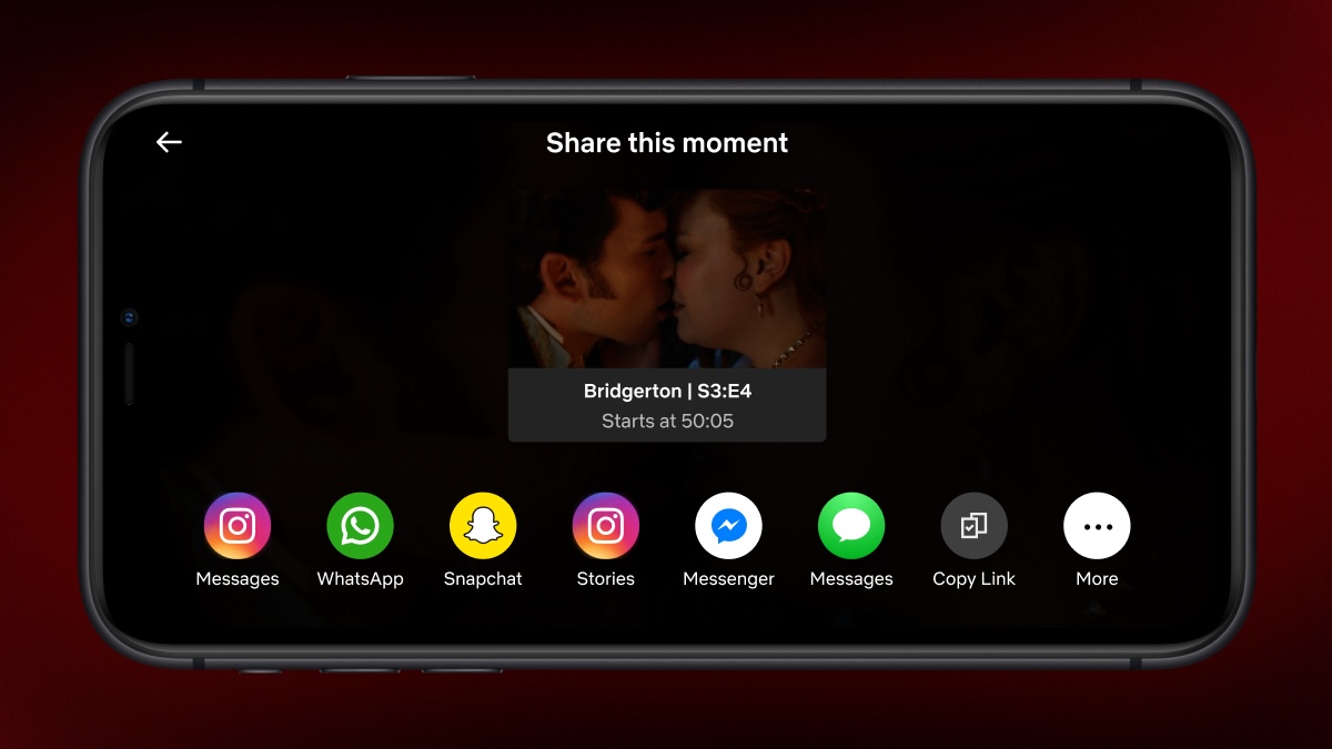 Netflix’s new ‘Moments’ feature lets you save and share clips from your favorite episodes