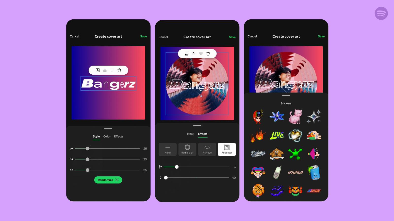 Spotify now lets you create custom cover art for your playlists