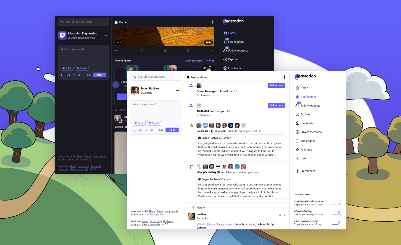 X rival Mastodon rolls out revamped notifications, a refreshed look and more