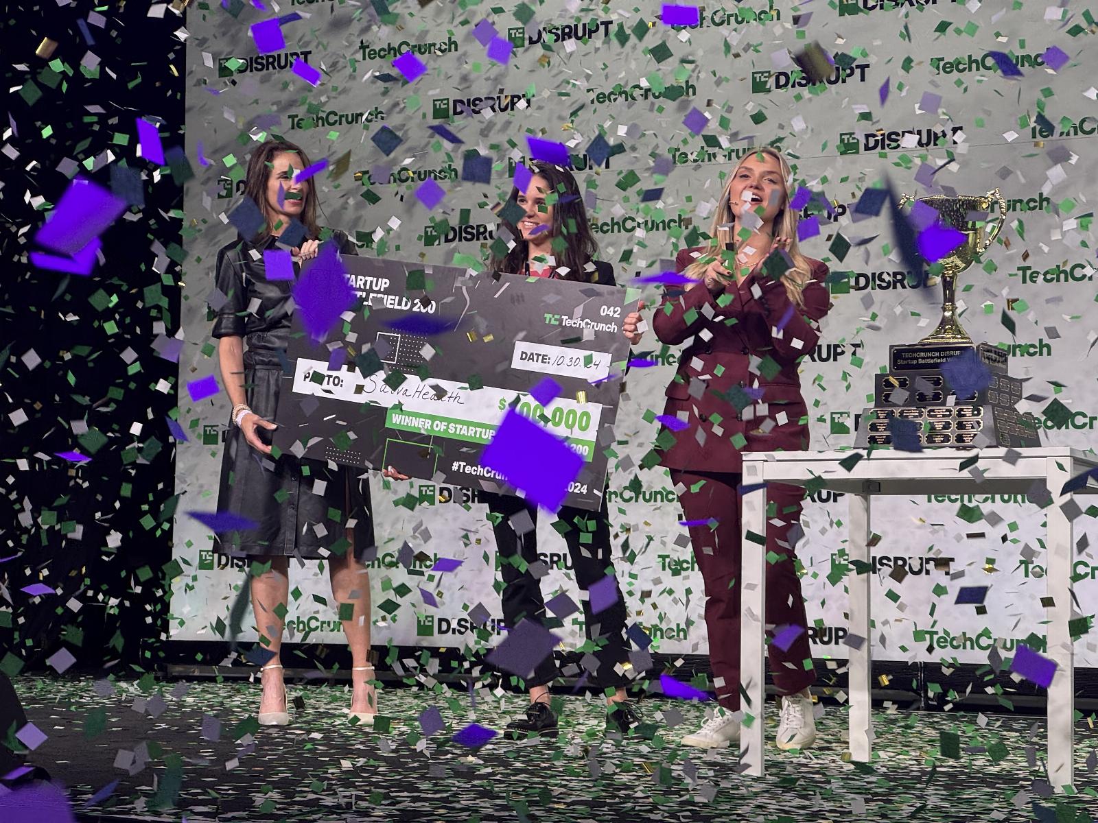 And the winner of Startup Battlefield at Disrupt 2024 is . . . Salva Health